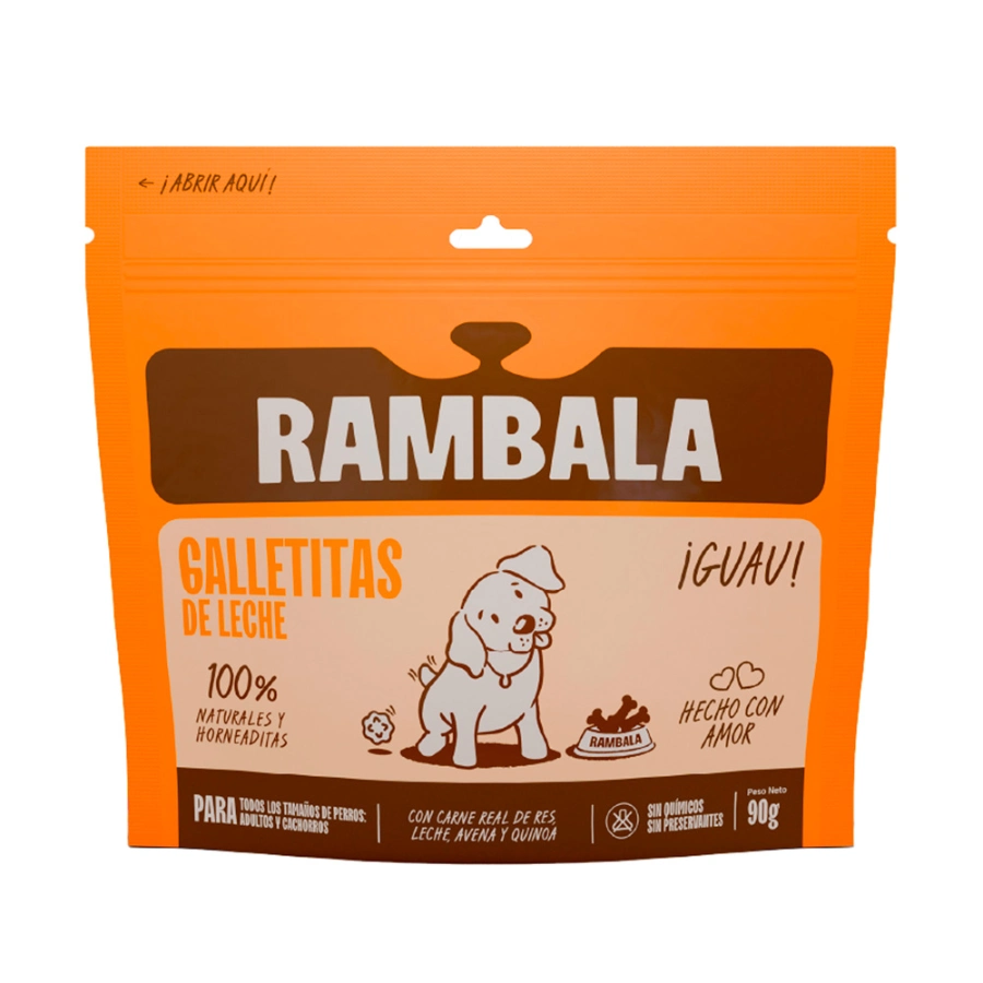 Rambala Galletitas De Leche 90 g, , large image number null