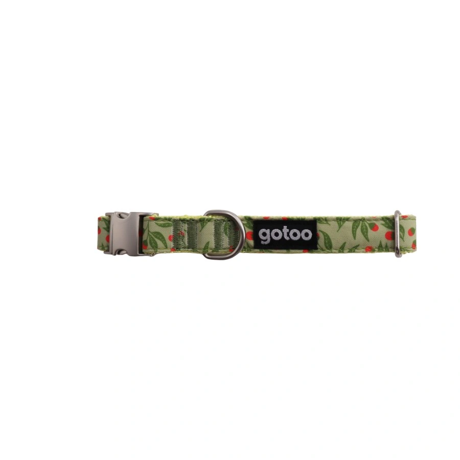 Gotoo! Collar Trendy Verde Floreado, , large image number null