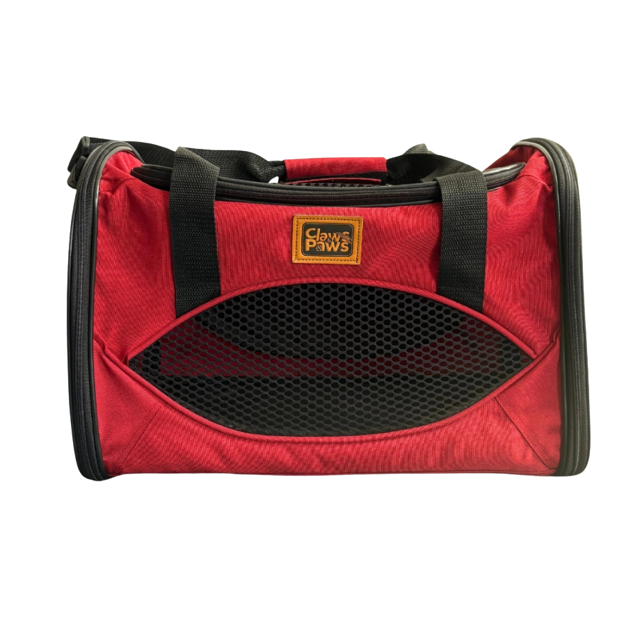 Claws & Paws Transportador Travel Rojo/Negro, , large image number null