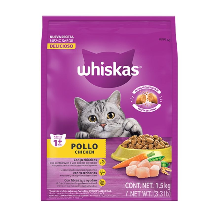 Whiskas Adulto Pollo 1.5Kg, , large image number null