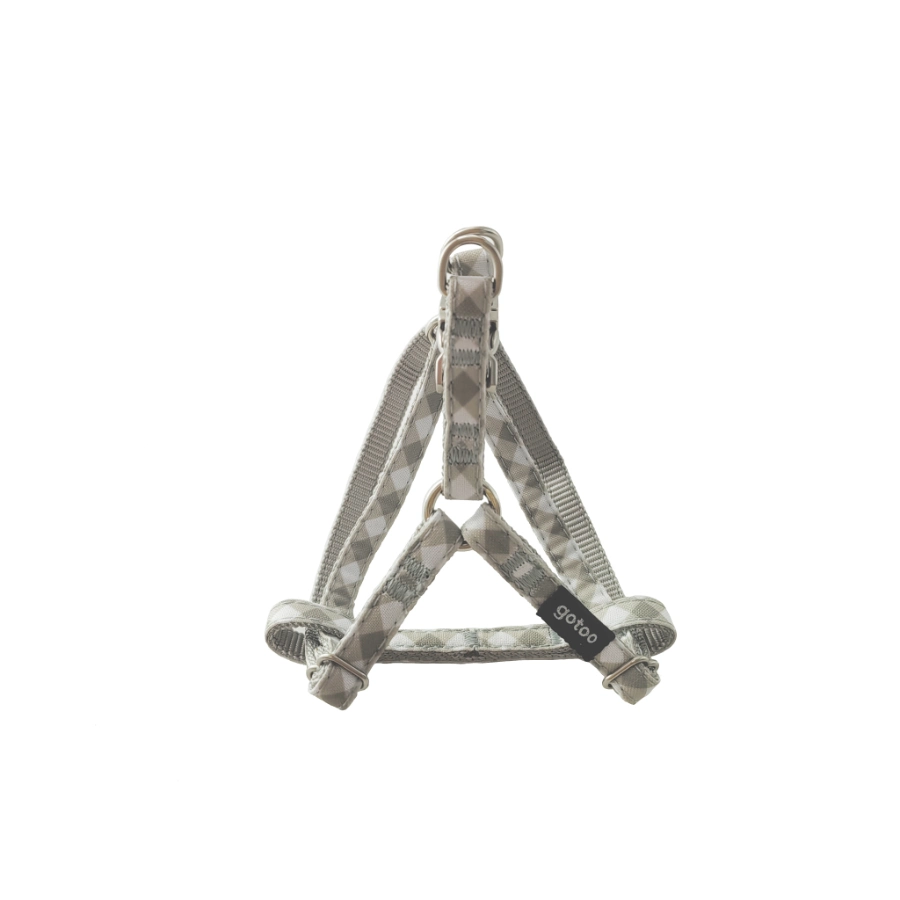 Arnés Con Estampado Vichy Para Perros, , large image number null