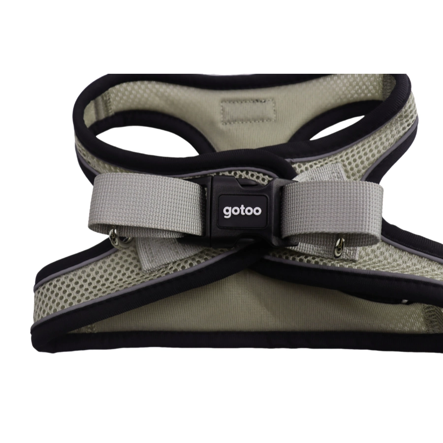 Arn&eacute;s Gris Ajustable De Malla Transpirable Con Costuras Reflectantes Para Perros, , large image number null