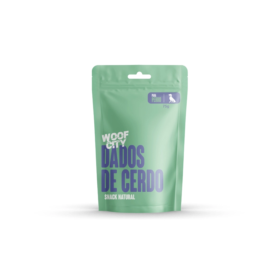 Woof City Dados De Cerdo 75g
