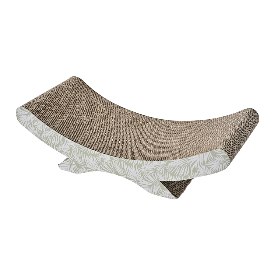 Remy Rocker Cardboard Scratcher Botanic, , large image number null
