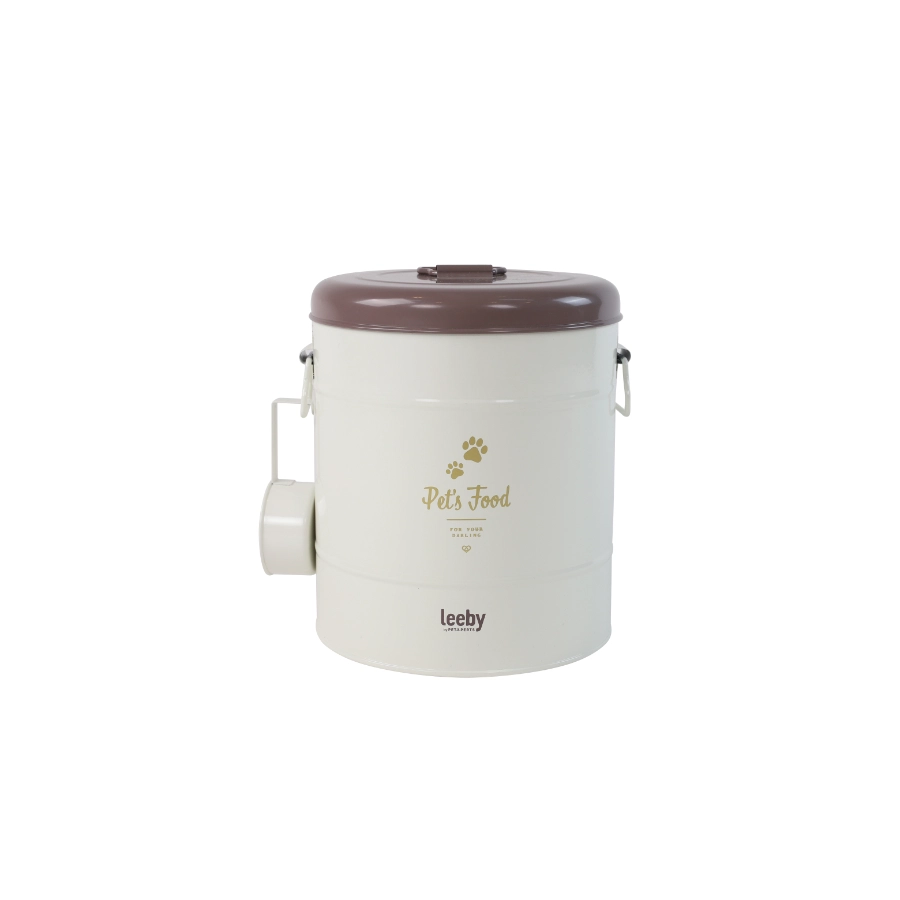 Contenedor De Alimento Para Mascotas De Hierro Leeby 6.5 L, , large image number null