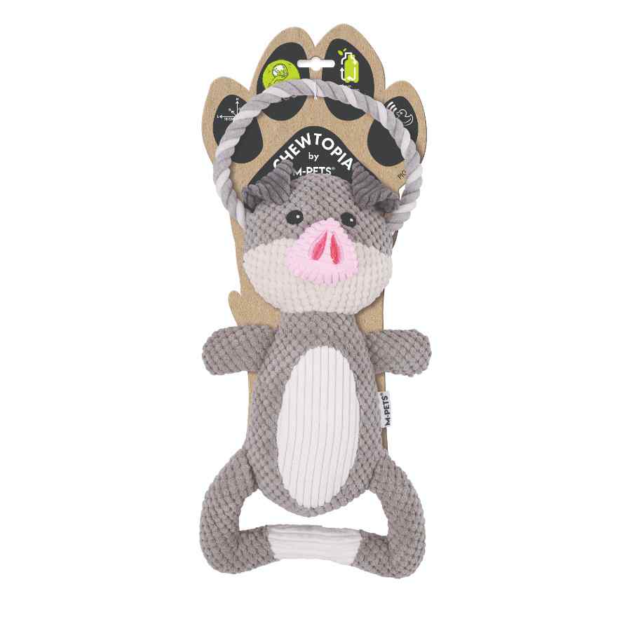 Mpets Chewtopia Eco Dog Toy   Cerdo