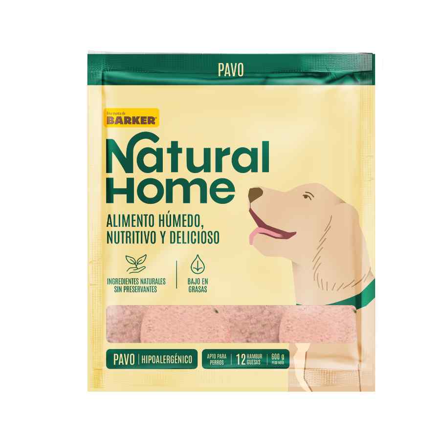Natural Home Pavo (600g) 12 Hamburguesas, , large image number null