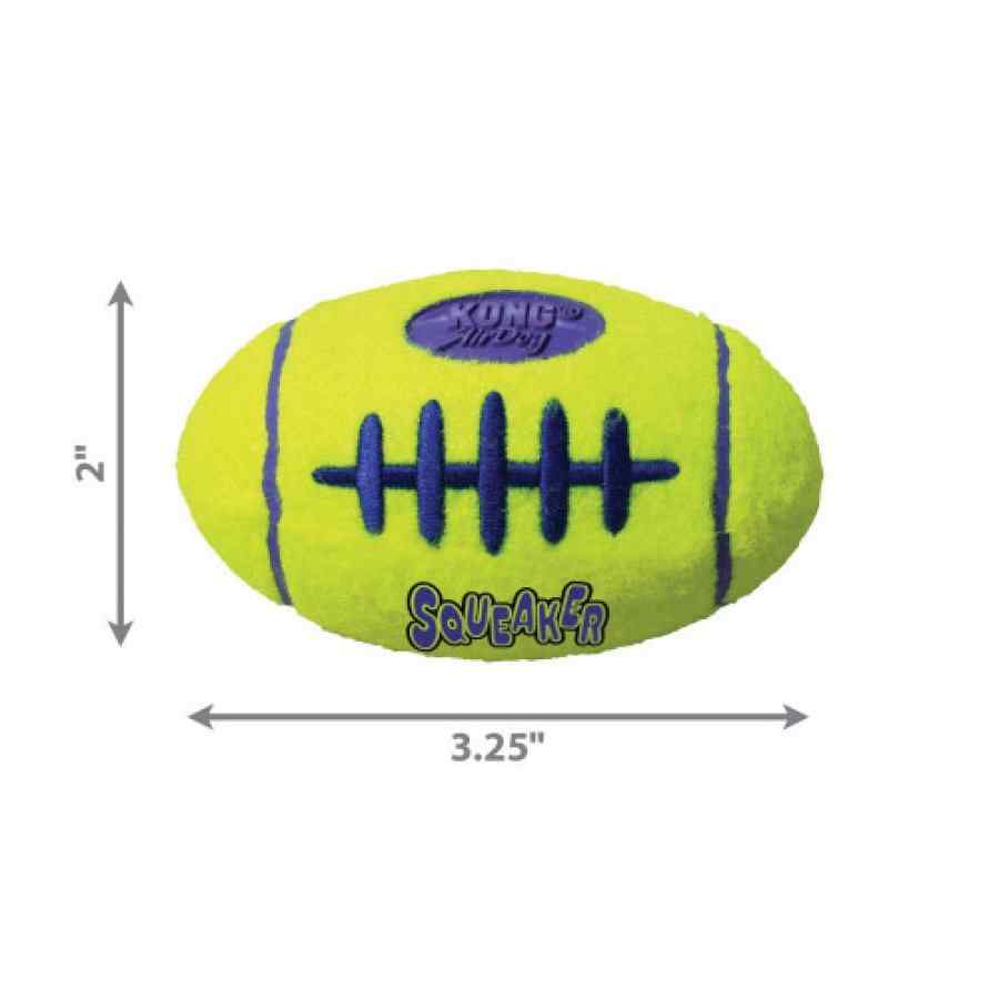 KONG Small Air Squeaker Football, , large image number null