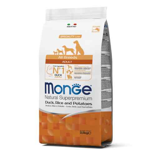 Monge Adult Pato, Arroz y Papa 2.5 kg, , large image number null