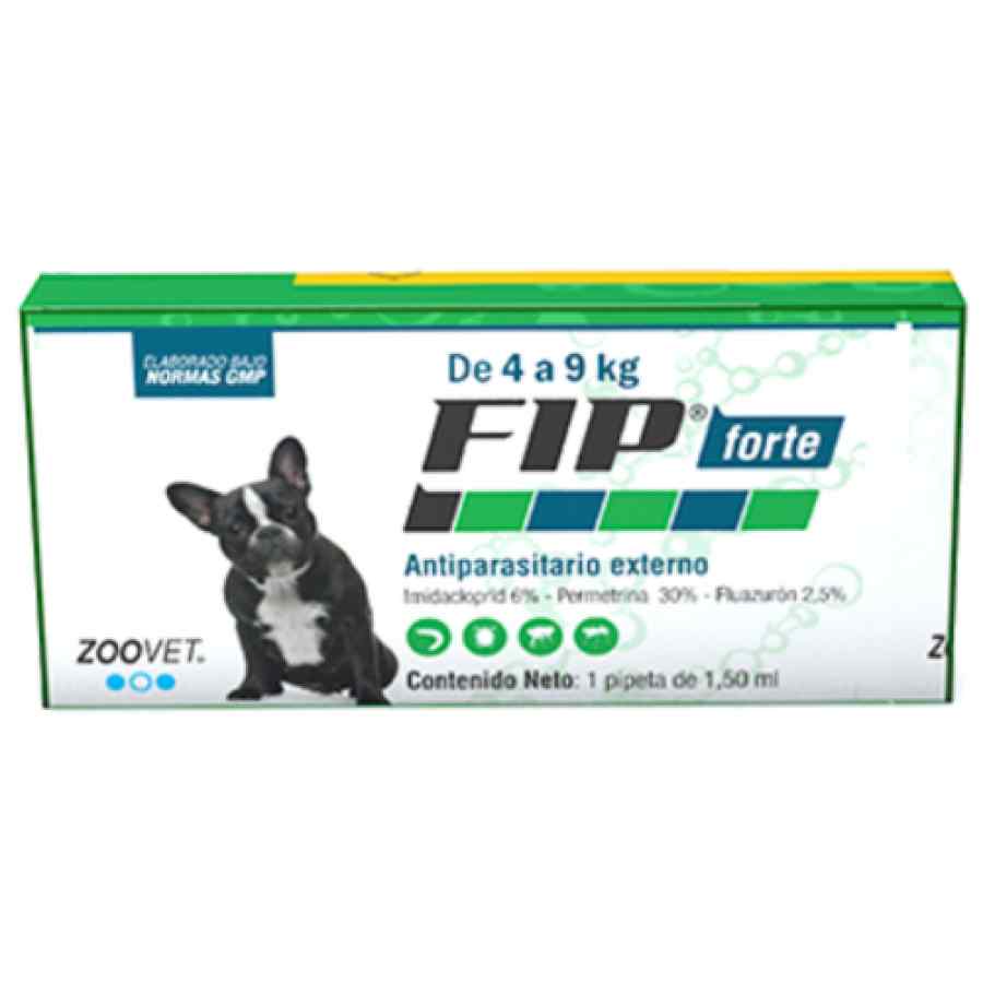 F.I.P. FORTE Para perros de 4 a 9 kg Pulguicida y garrapaticida, , large image number null