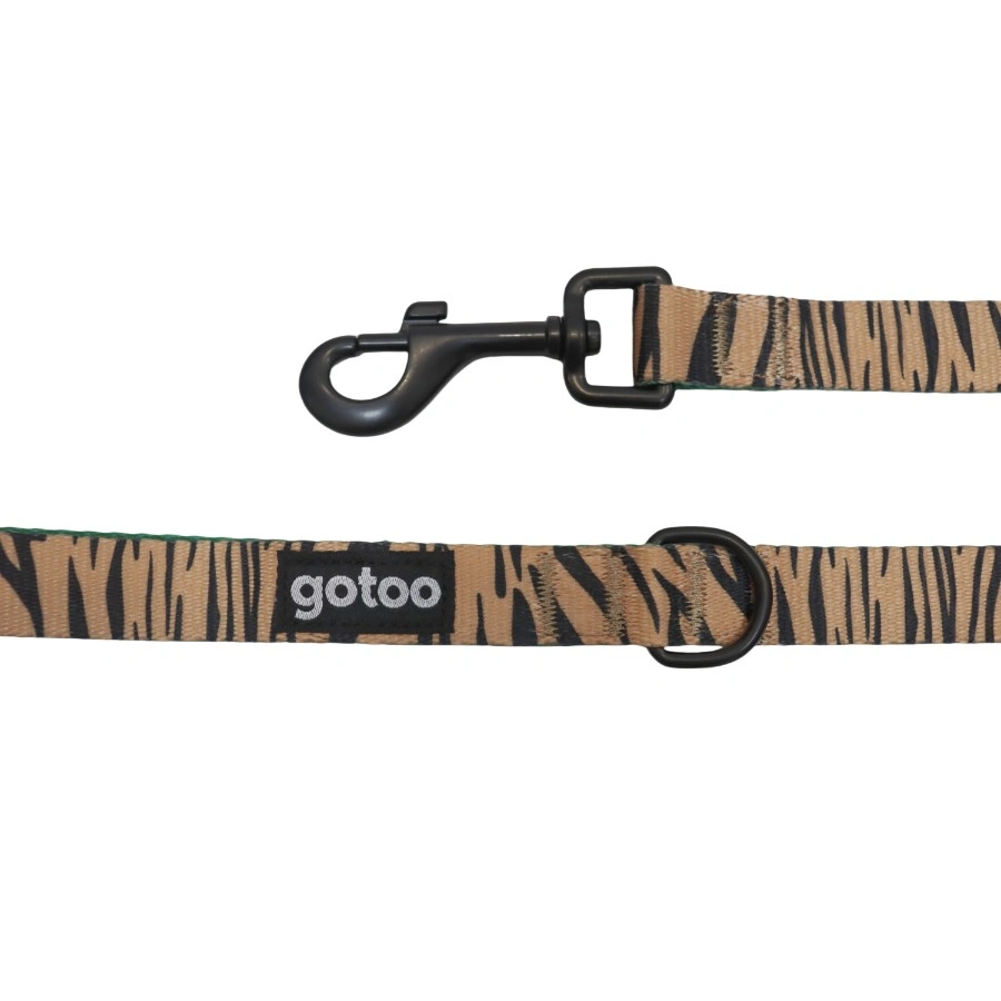 Gotoo! Correa Funny Fashhion Tigre Marrón Mediana, , large image number null