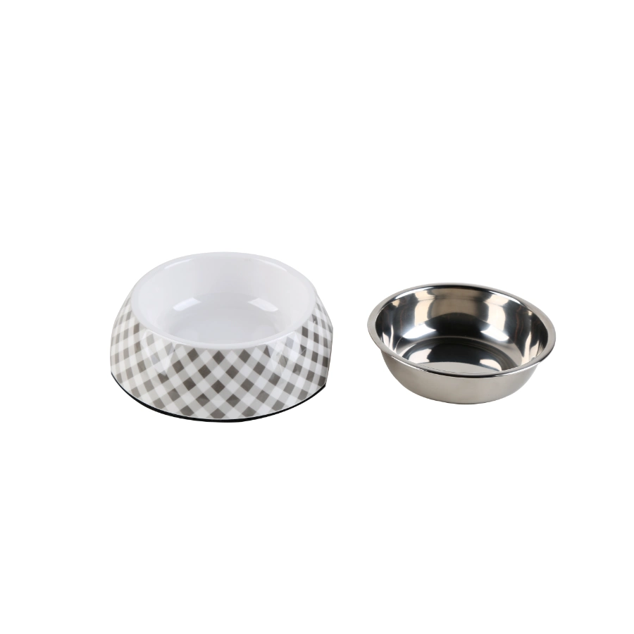 Leeby Dog Premium Greyvichy Bowl, , large image number null