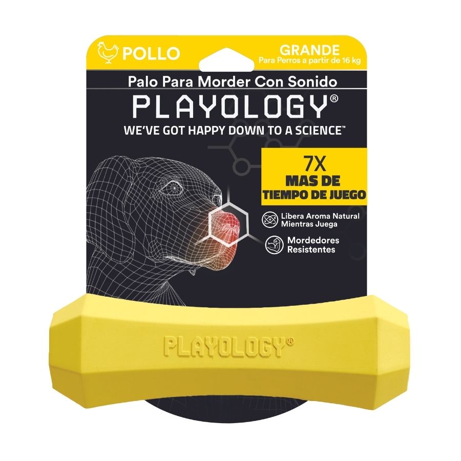 Playology Palo para masticar con aroma a pollo, , large image number null