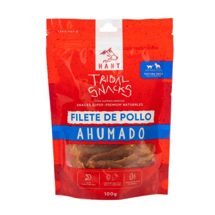 Hant Tribal Snack Filete De Pollo Ahumado 100g, , large image number null