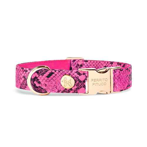 Collar Python Fucsia Neon , , large image number null