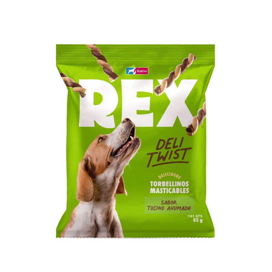Rex deli twist sabor tocino ahumado 85g, , large image number null