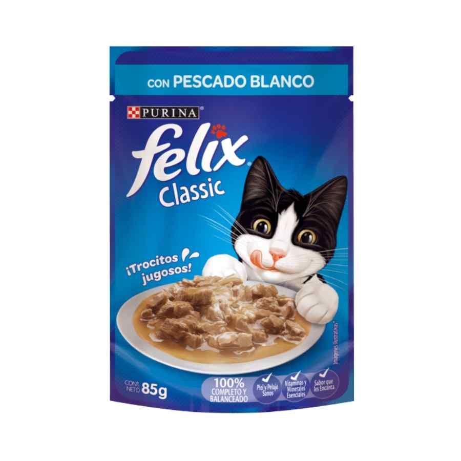 Felix Sensaciones Pescado Blanco en Salsa 85 g image number null