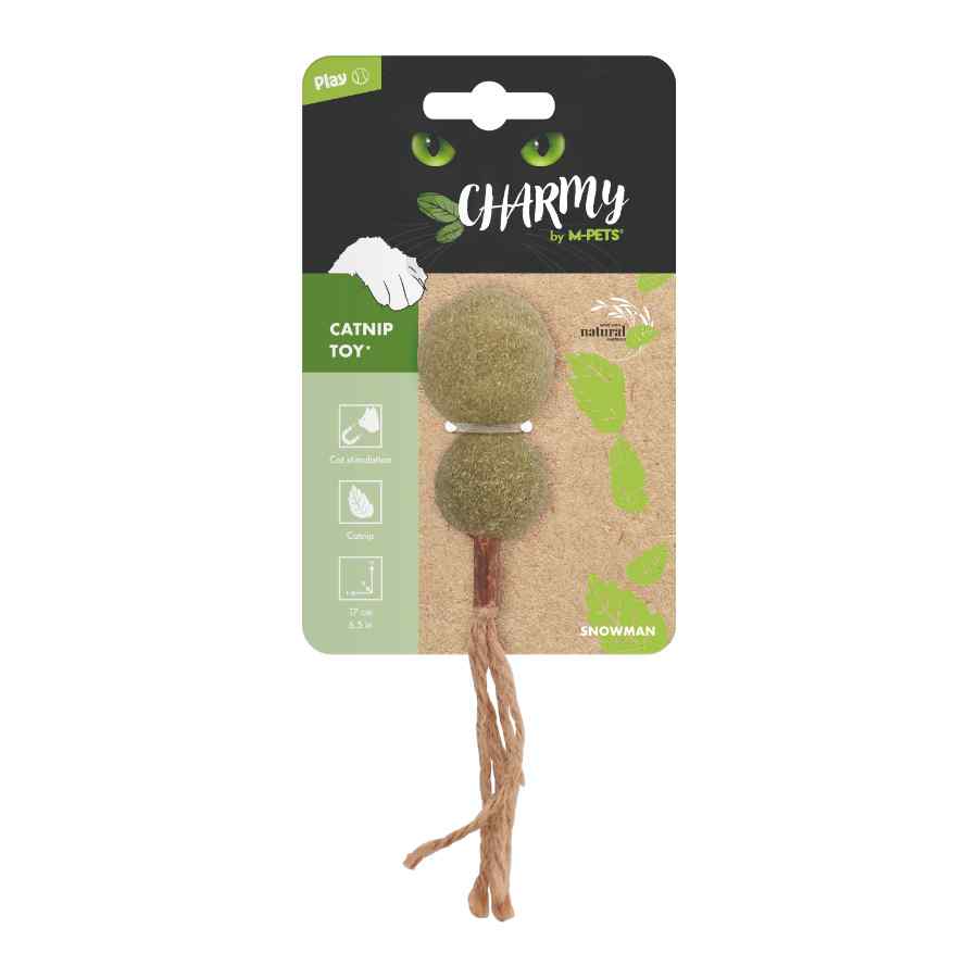 Mpets Charmy Juguete Catnip Hombre Nieve, , large image number null