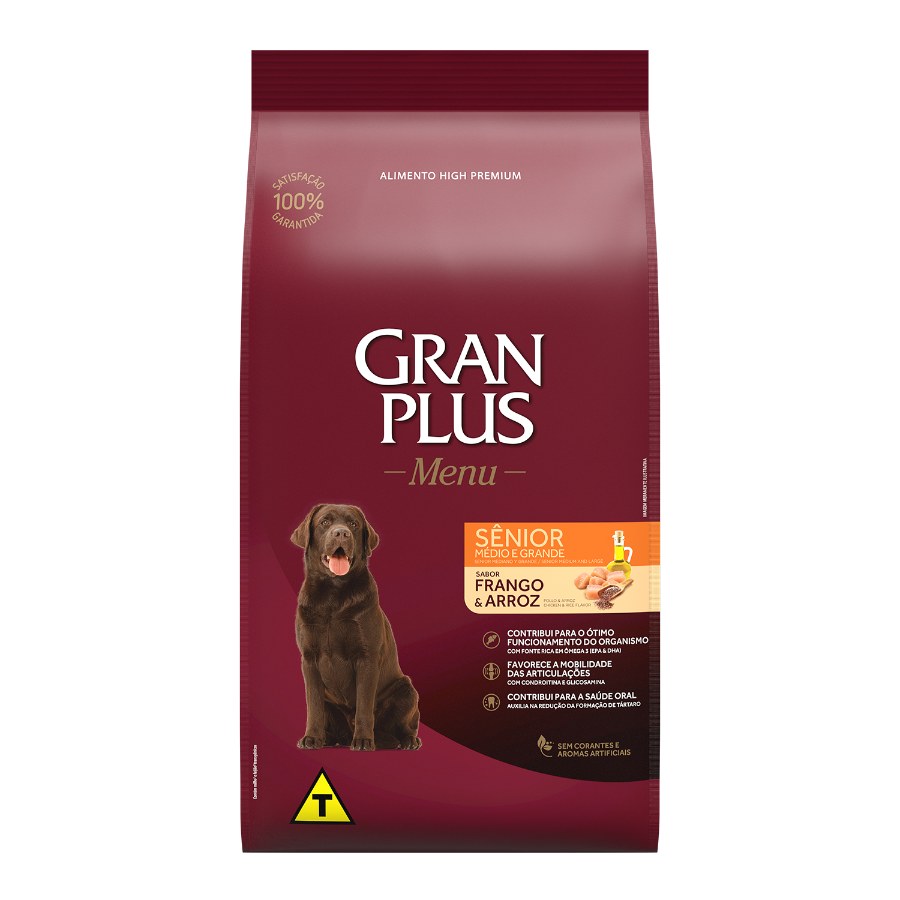 Gran Plus Menu Perro Senior Pollo Y Arroz, , large image number null