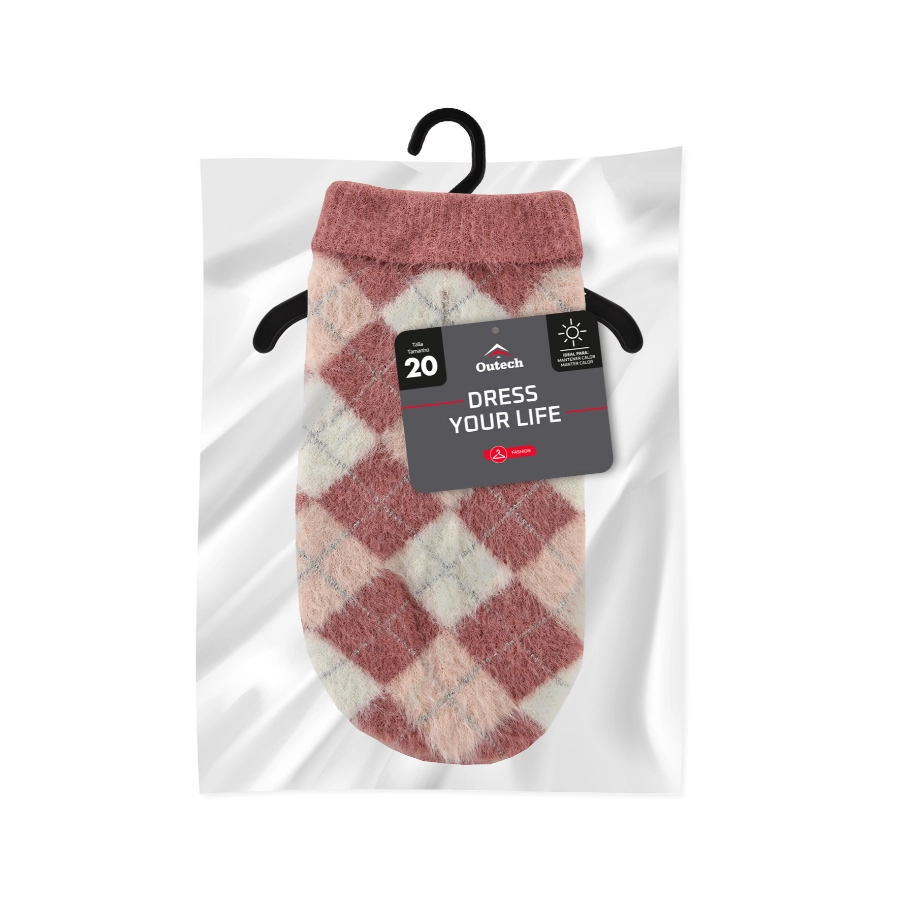 Chaleco Outech Rombos Rosa, , large image number null