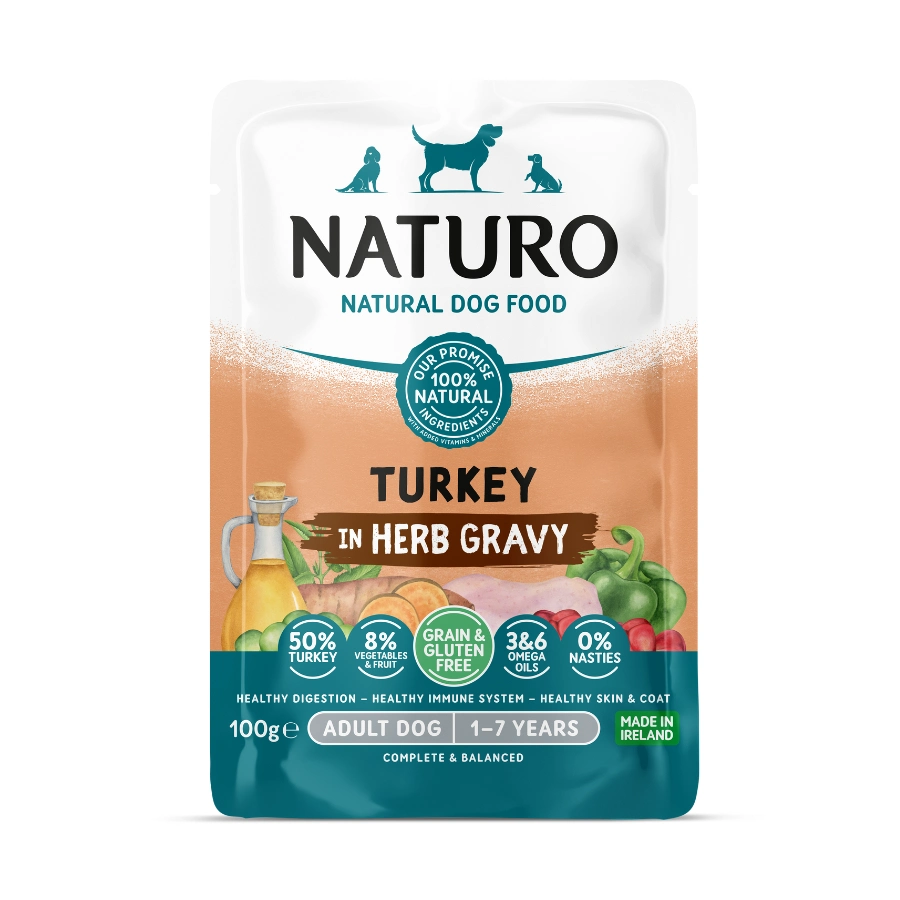 Naturo Pavo Con Frutas Y Vegetales 100 G