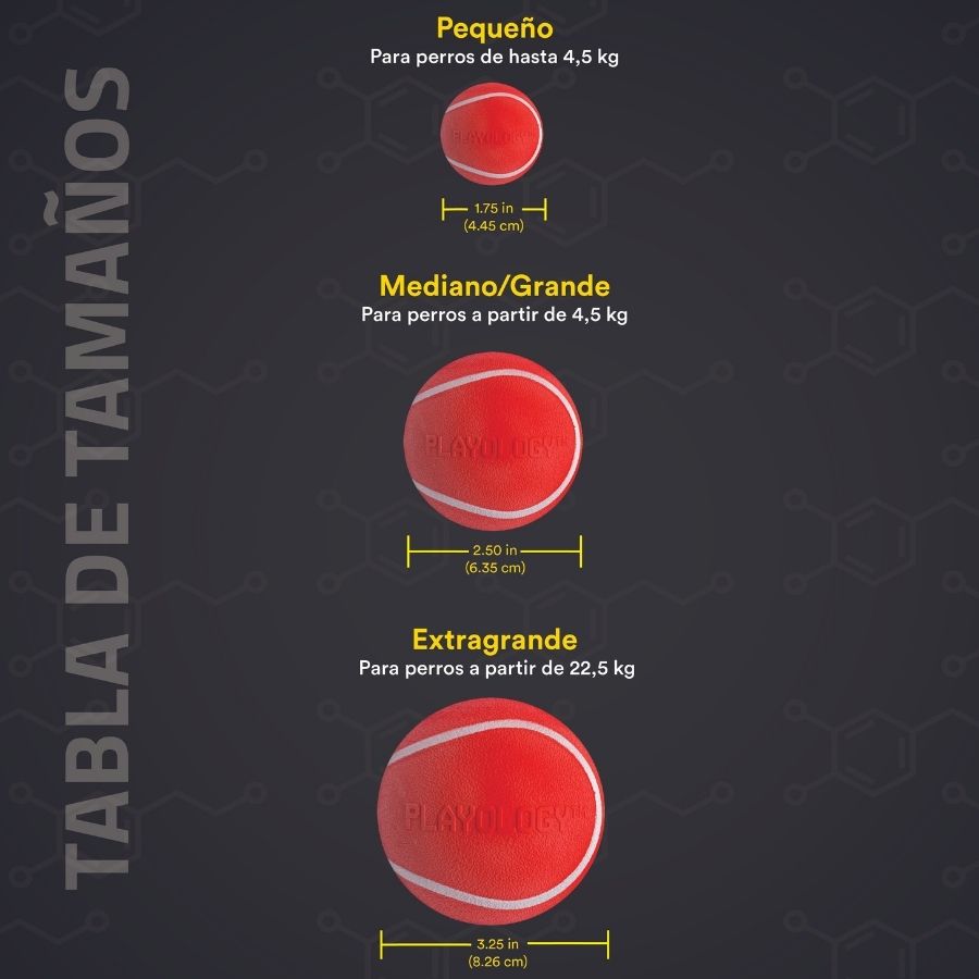 Playology Bola para masticar con aroma a carne tamaño mediano, , large image number null