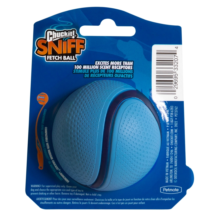 Chuckit! Sniff Fetch Ball Baconmd 1Pk, , large image number null