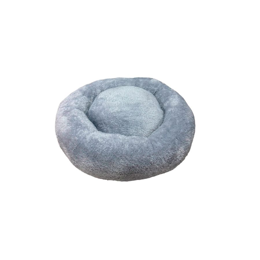 Accecan cama donut pelo corto gris, , large image number null