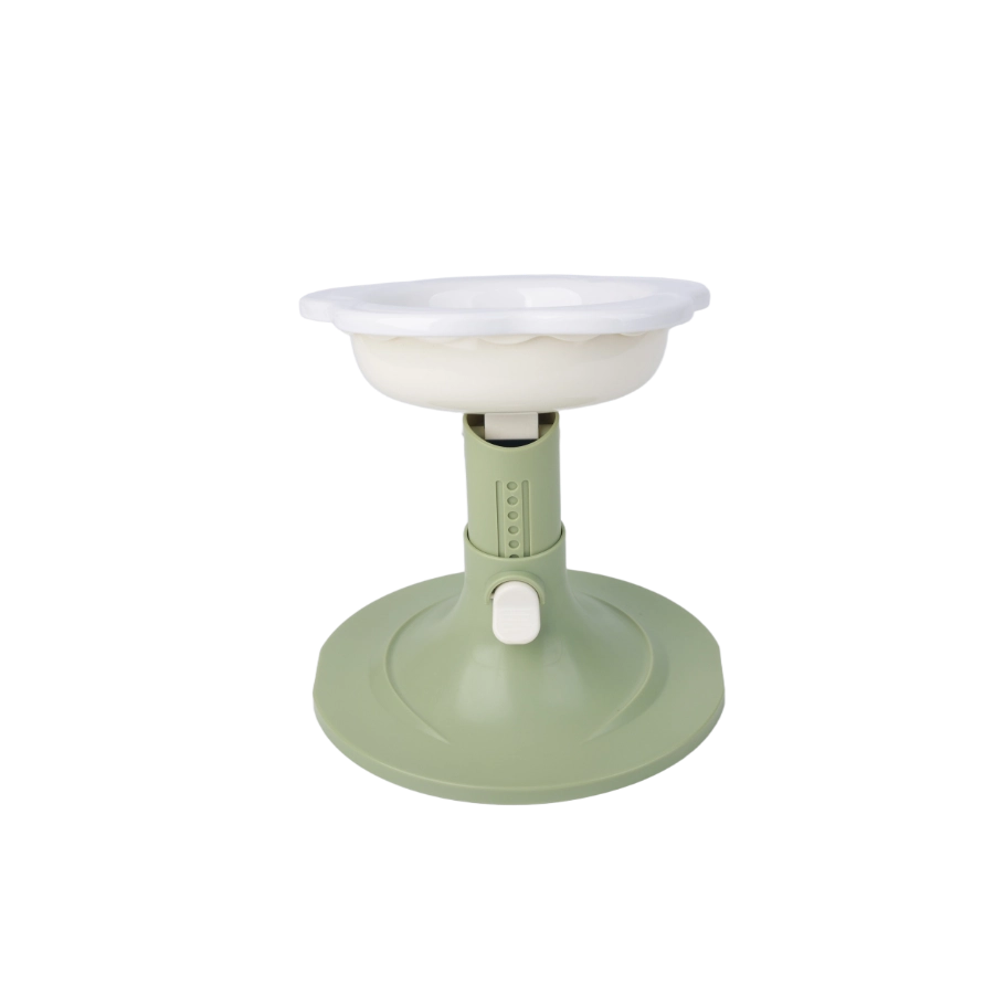 Taz&oacute;n Cer&aacute;mico Para Gato Leeby Con Forma De Flor 400 Ml, , large image number null