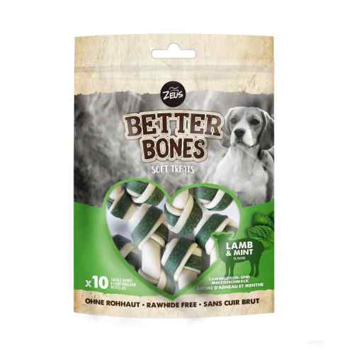 Zeus Better Bones Cordero Y Menta 7.5 Cm, 10pk, , large image number null