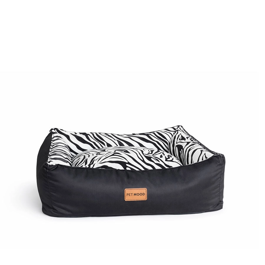 Sofacama De Verano Zebra Negra, , large image number null