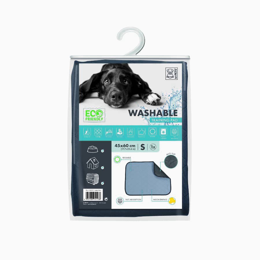 Pañal de entrenamiento lavable gris