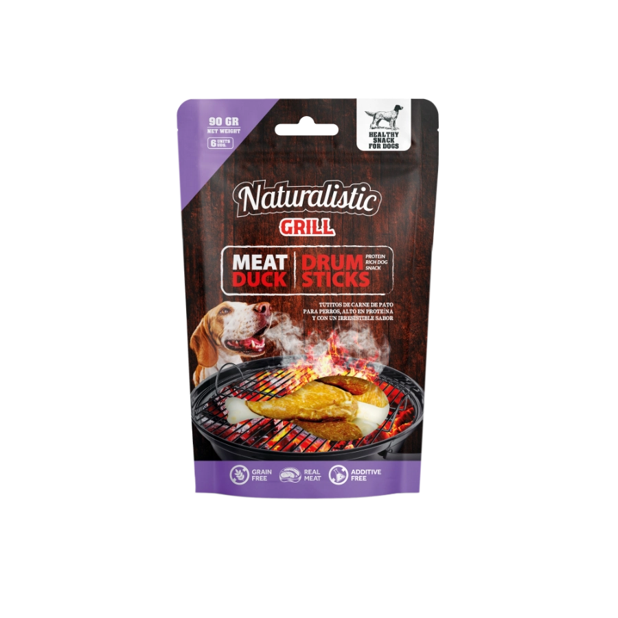Naturalistic Grill Carne De Muslos De Pato 90 g