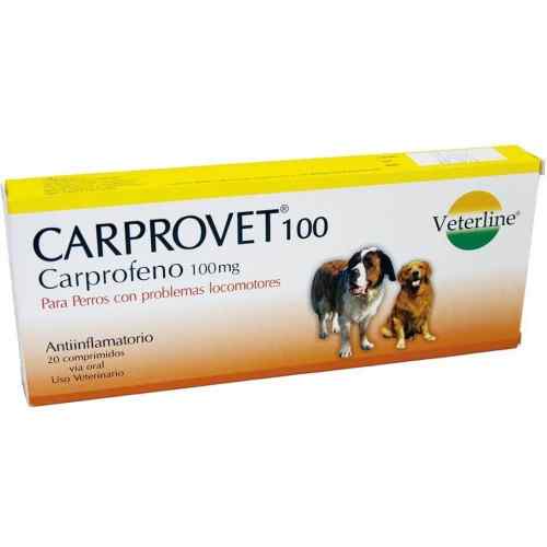 Carprovet/ Carprofeno 100mg Antiflamatorio (C: Caja V:Blister) image number null