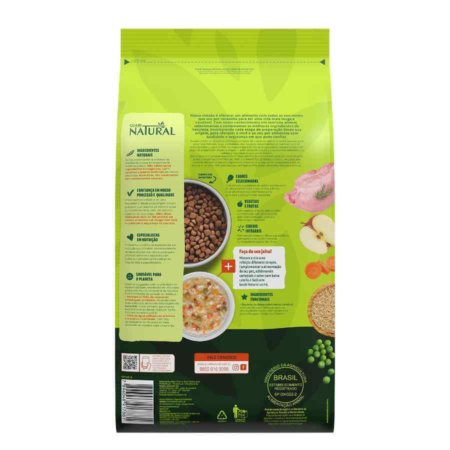 Guabi natural perro filhote porte grande e gigante sabor frango e arroz integral 12kg, , large image number null