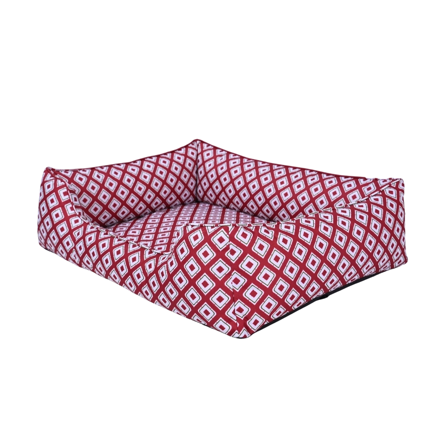 Leeby Dog Premium Teflon Bed Red, , large image number null