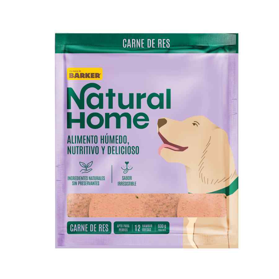 Natural Home Res (600g) 12 Hamburguesas, , large image number null