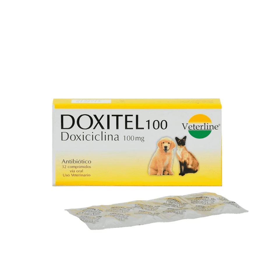 Doxitel 100mg / Doxiciclina 100mg Antibiotico