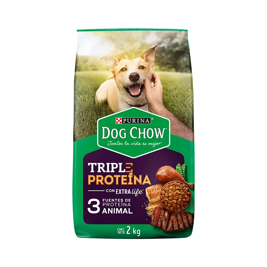 Dog Chow Adultos Triple Proteína