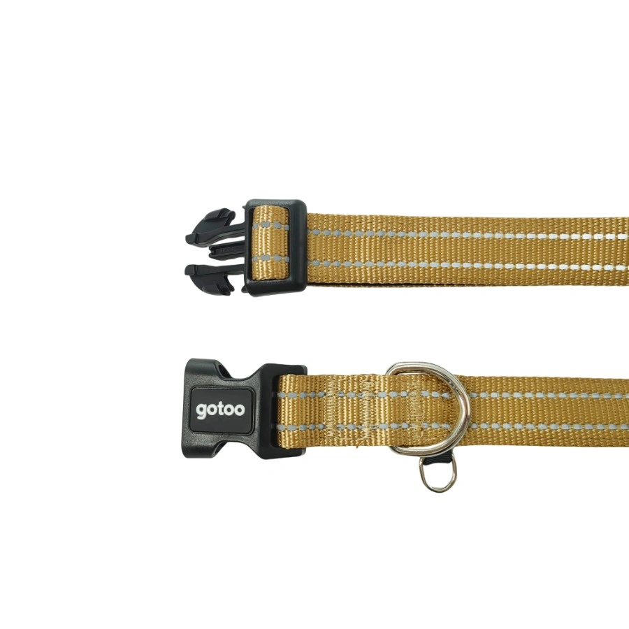 Gotoo! Collar Reflectante Premium Beige, , large image number null
