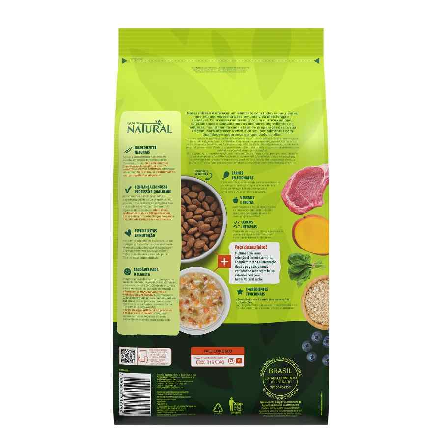 Guabi natural perro adulto porte grande e gigante sabor cordeiro e aveia 12,00 kg, , large image number null