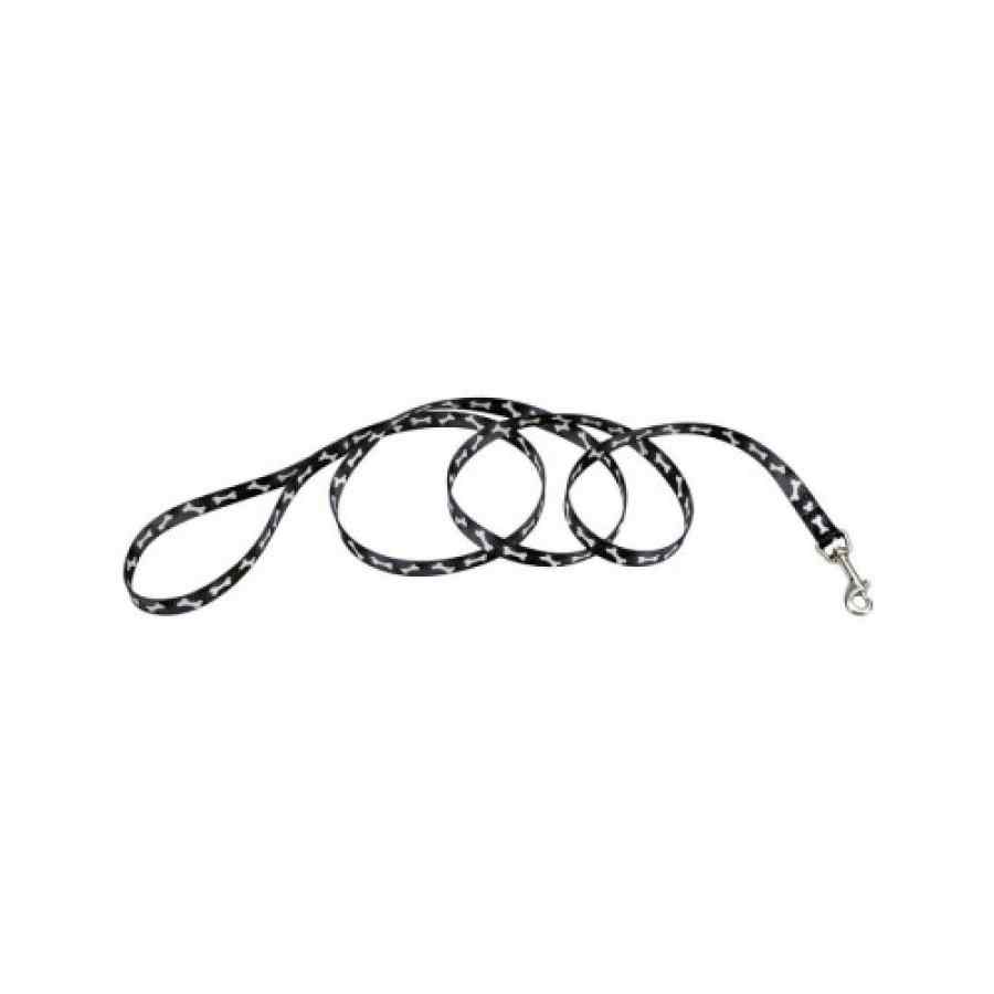 Coastal Styles Dog Leash, Black Bones, , large image number null