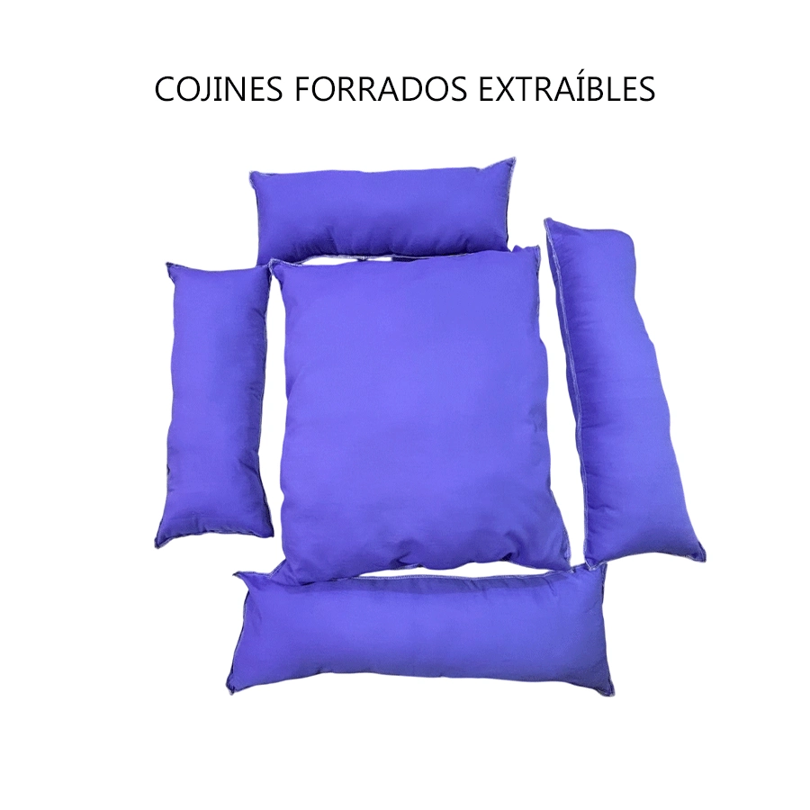 Sofa Cama De Verano Lila, , large image number null