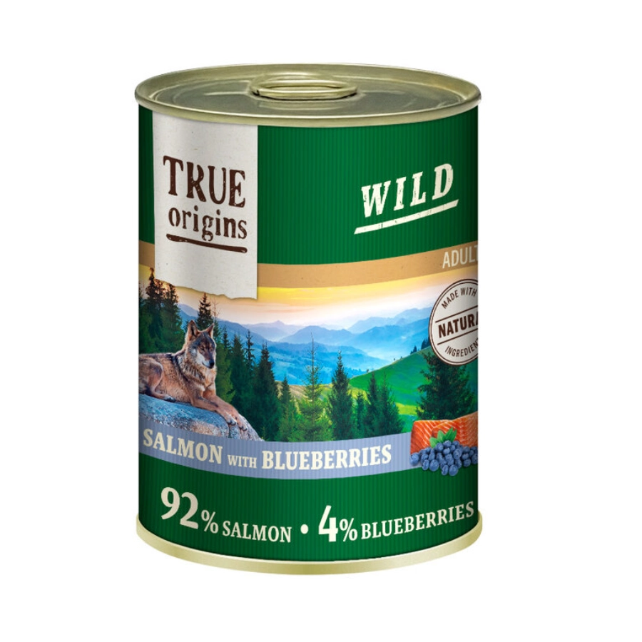 True Origins Wild Adulto Salm&oacute;n Lata 400 Gr, , large image number null