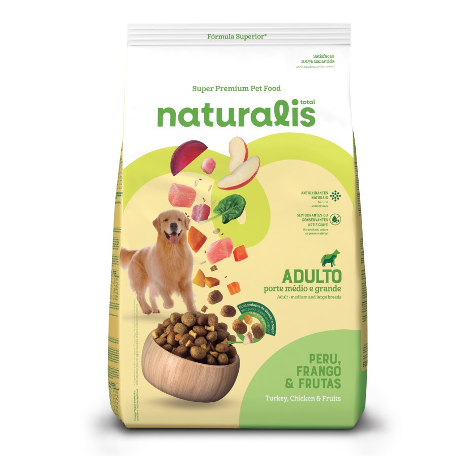 Naturalis Adulto Pavo, Pollo y Frutas, , large image number null
