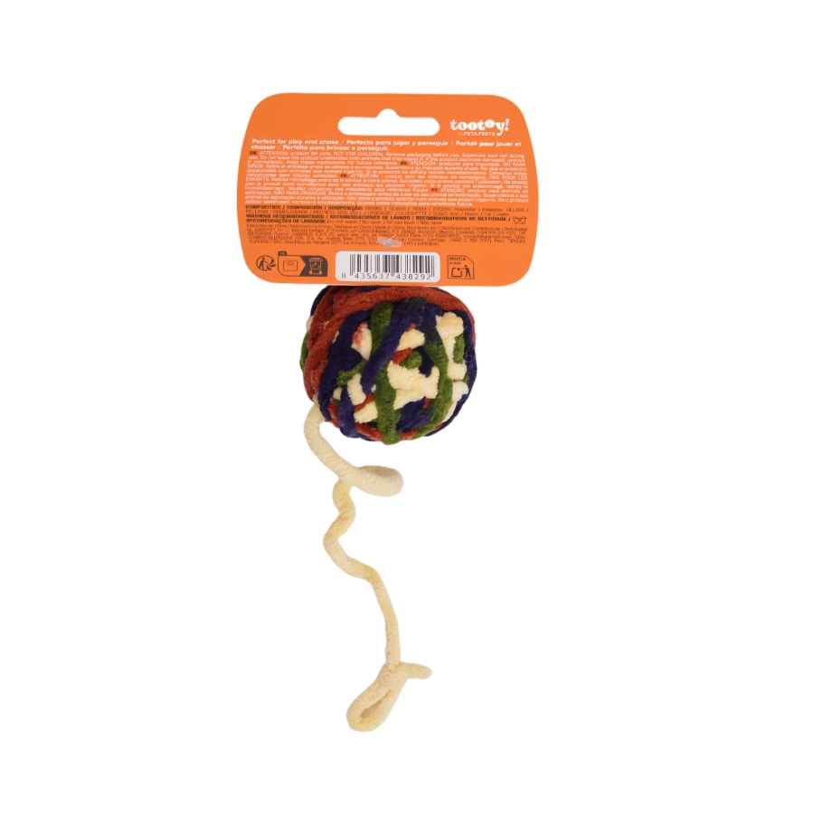 Tootoy! Chase&Play Cotton Ball, , large image number null