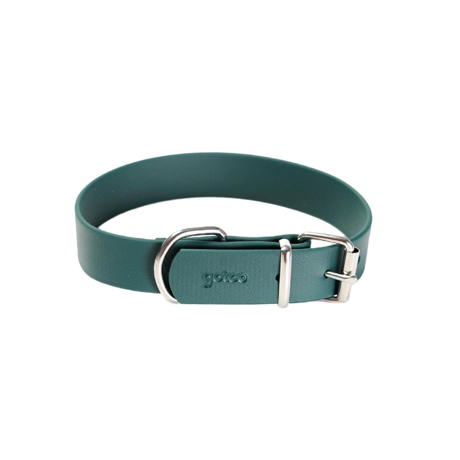 Gotoo! Collar Verde Deluxe Biothane, , large image number null