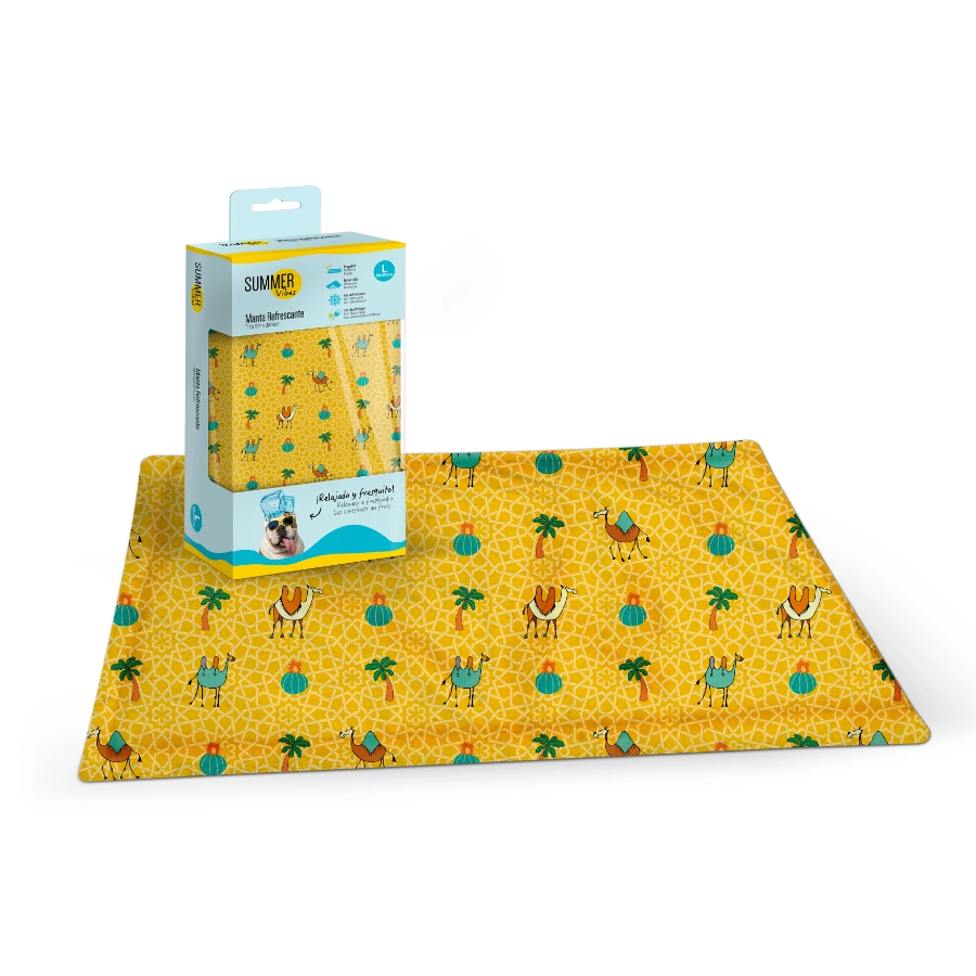 Summer Vibes Mat Refrigerante Premium Camel, , large image number null