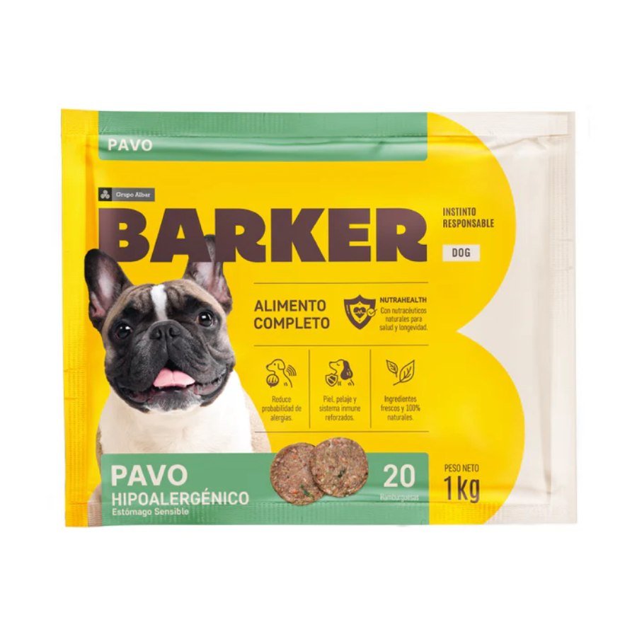Barker Pavo (1kg) 20 Hamburguesas, , large image number null