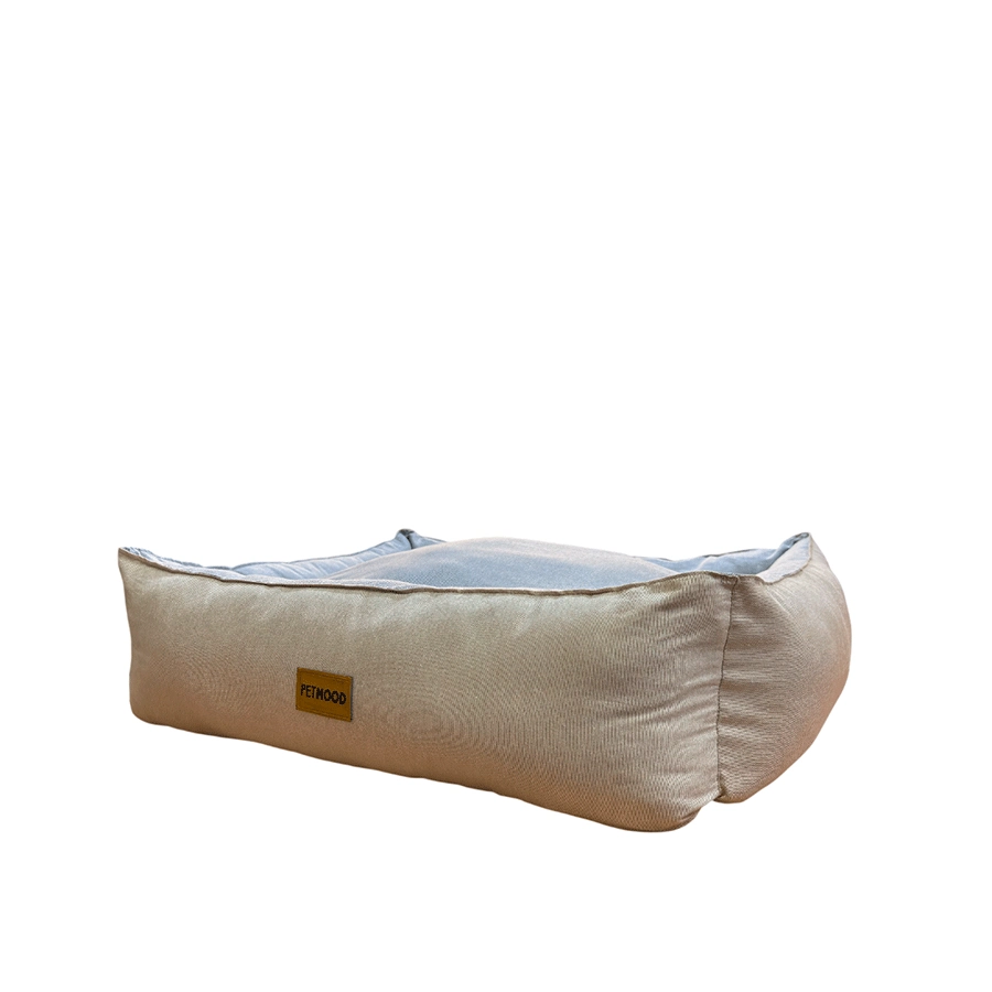 Sofa Cama De Verano Beige Y Gris, , large image number null